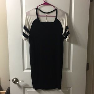 Charlotte Russe sporty T-shirt dress